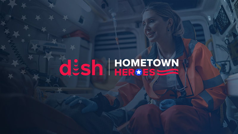 Promotional art for DISH Hometown Heroes