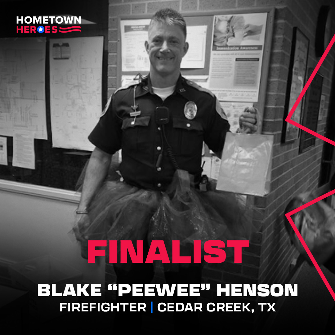 Finalist for DISH Hometown Heroes - Peewee
