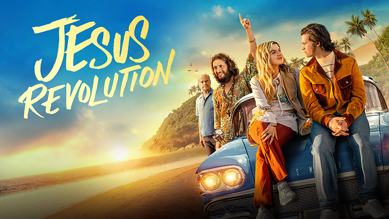 Movie Keyart for 'Jesus Revolution'
