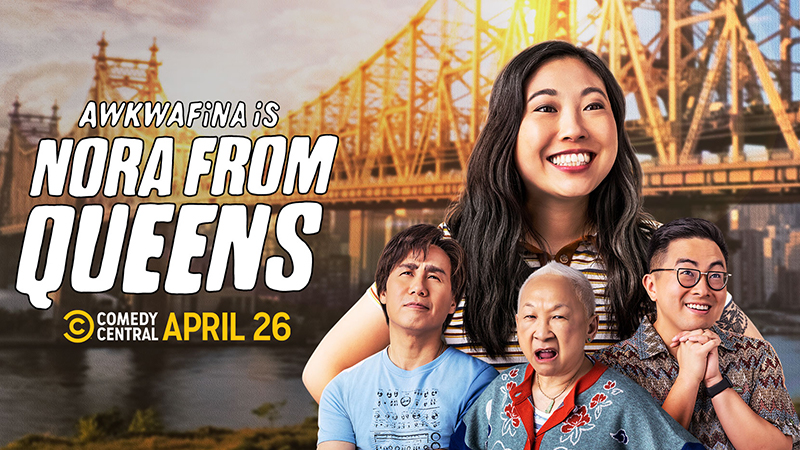 "Awkwafina is Nora from Queens" on Comedy Central