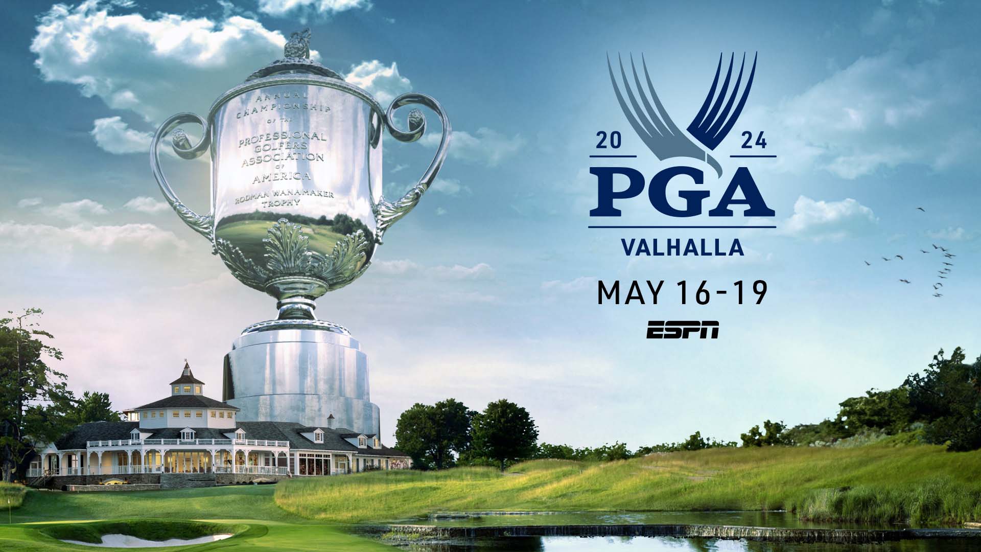 Art for the PGA Championship on ESPN