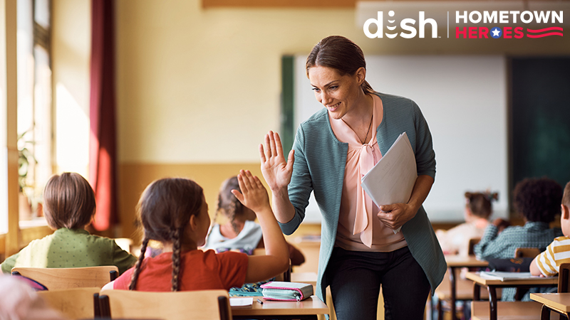 Nominate your favorite teacher for DISH Hometown Heroes