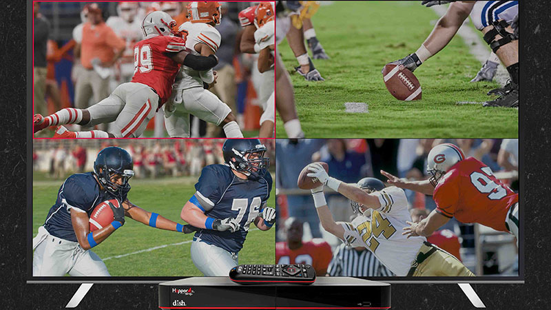 Multiview screen on DISH