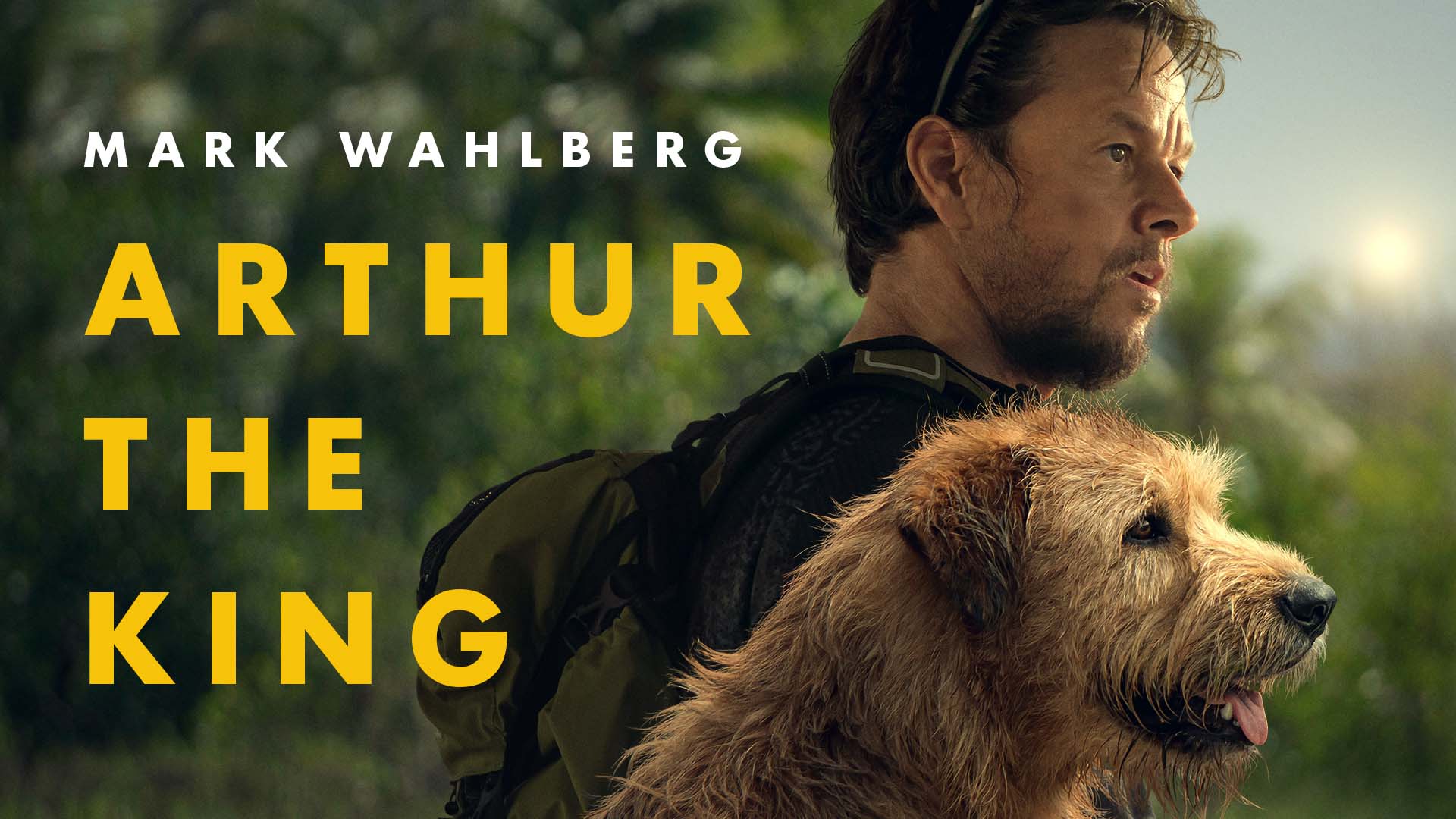 Art for the film 'Arthur the King' starring Mark Wahlberg
