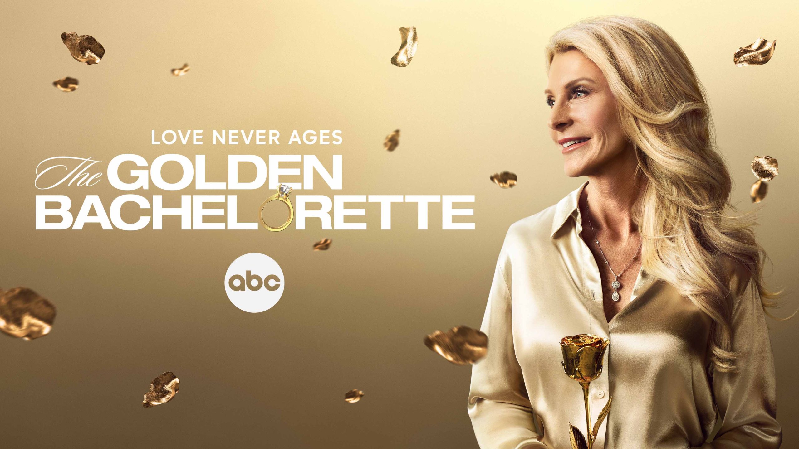 Key art for 'The Golden Bachelorette' on ABC