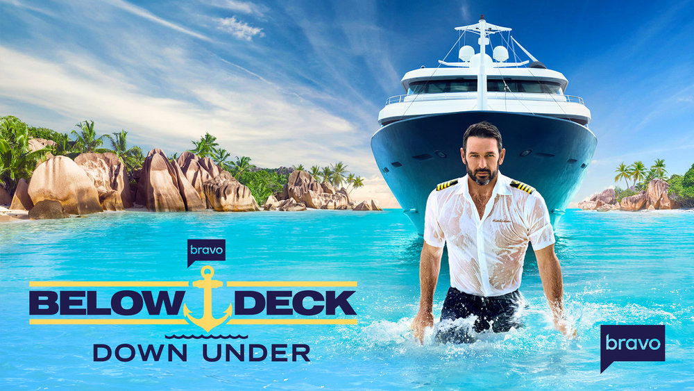 Key art for 'Below Deck Down Under' season 3 on Bravo.