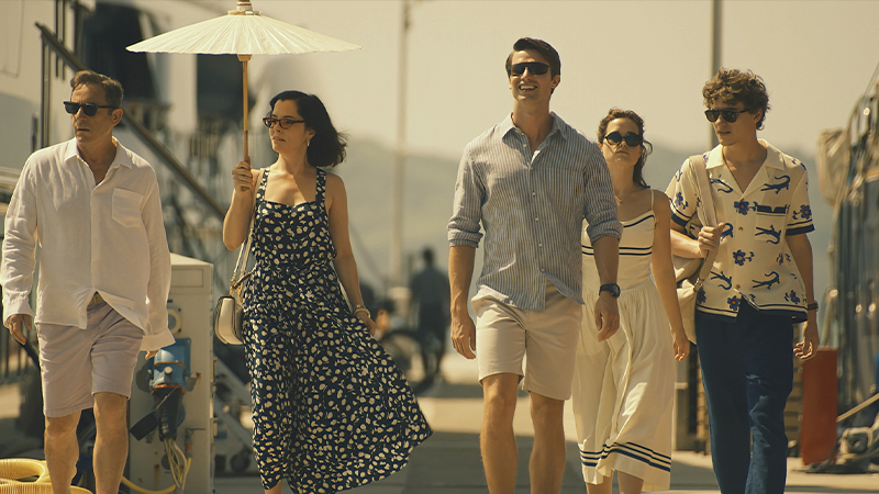 A scene from 'The White Lotus' season 3 on Max and HBO.