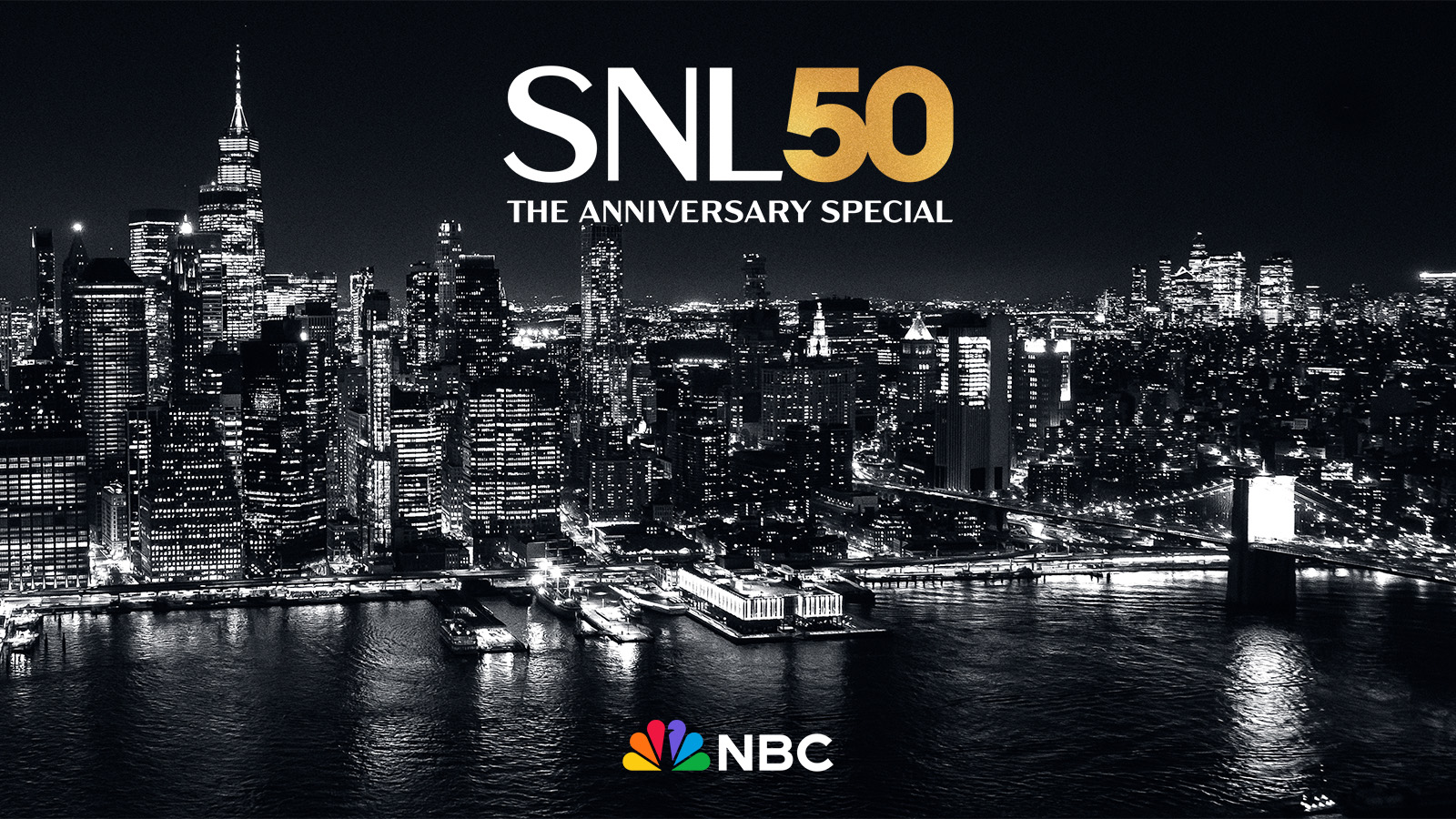Key art for 'SNL50: The Anniversary Special' on NBC