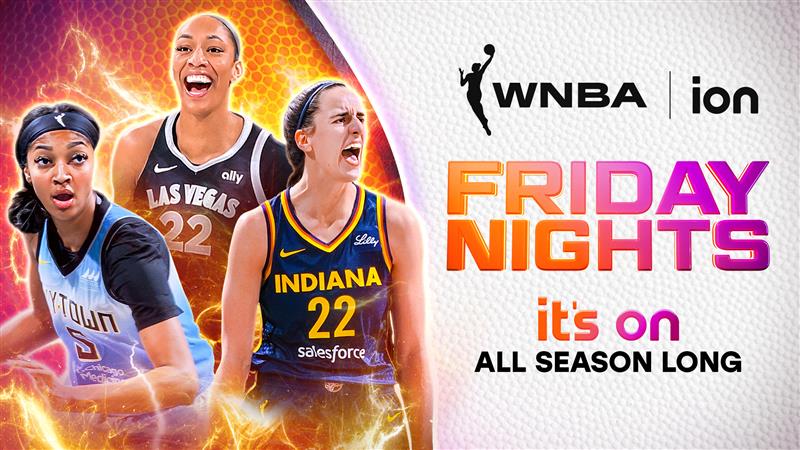 Art for WNBA basketball on ION