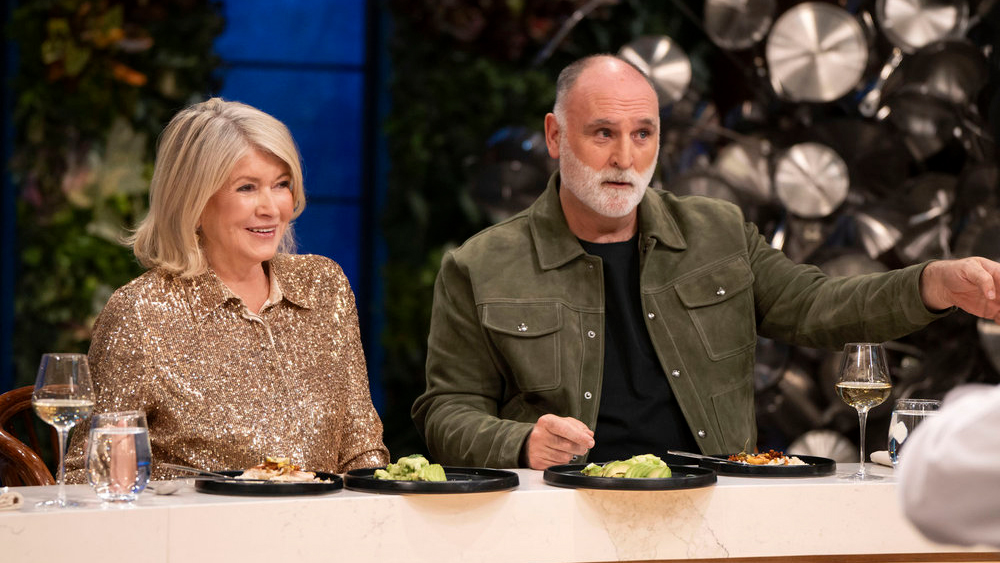 Martha Stewart and Chef Jose Andres on NBC's 'Yes, Chef'