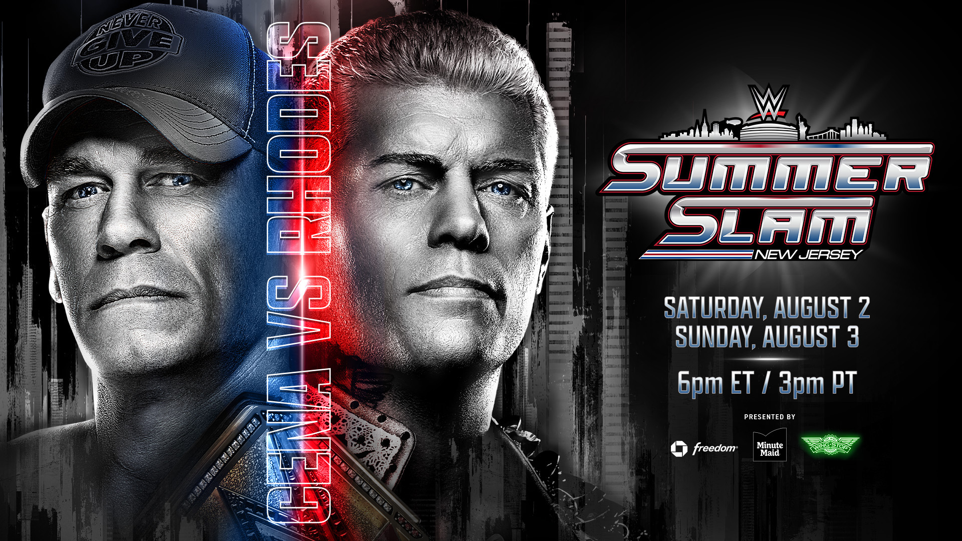 Key art for WWE SummerSlam 2025