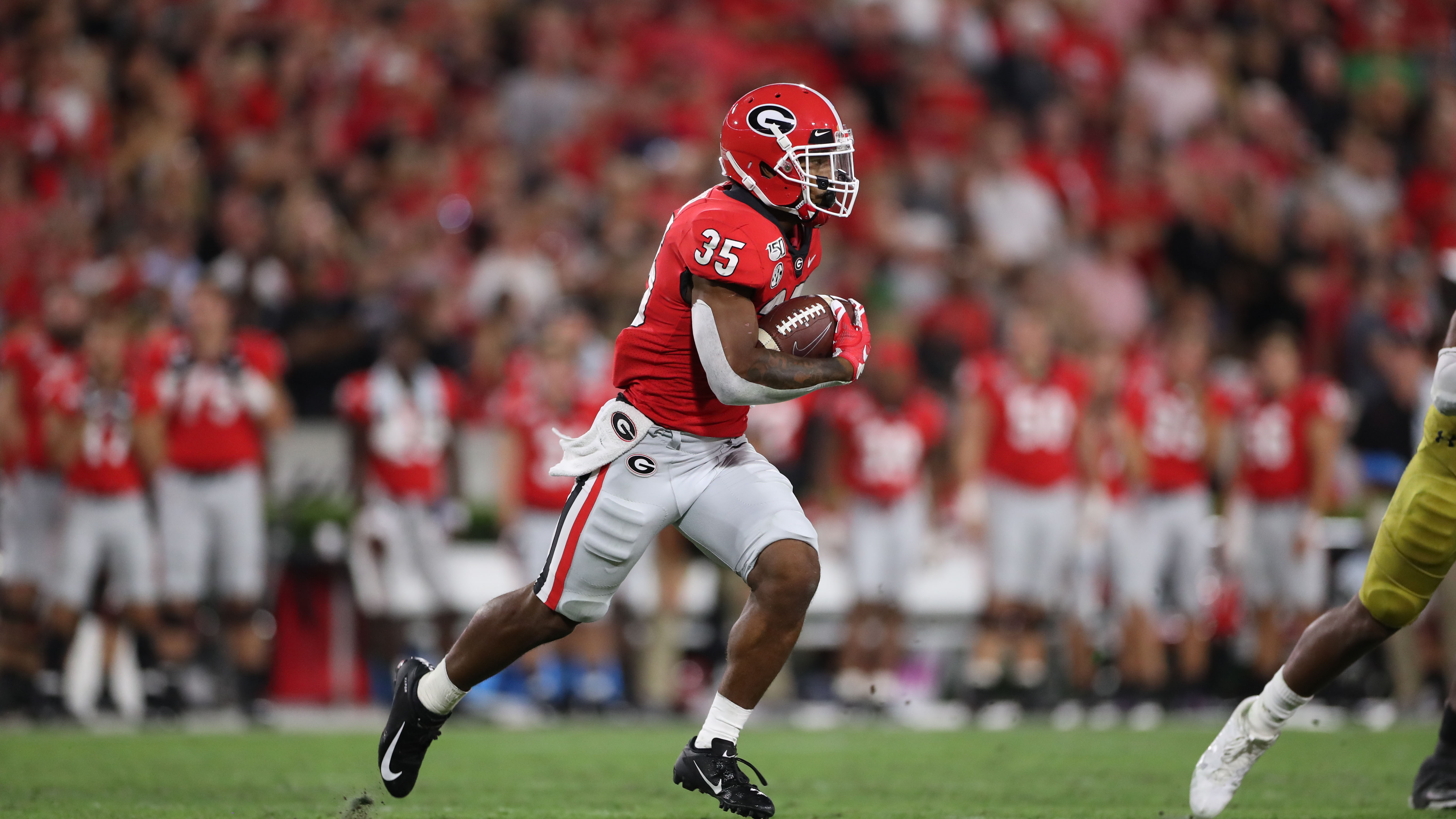 An image of a Georgia football player courtesy of ESPN
