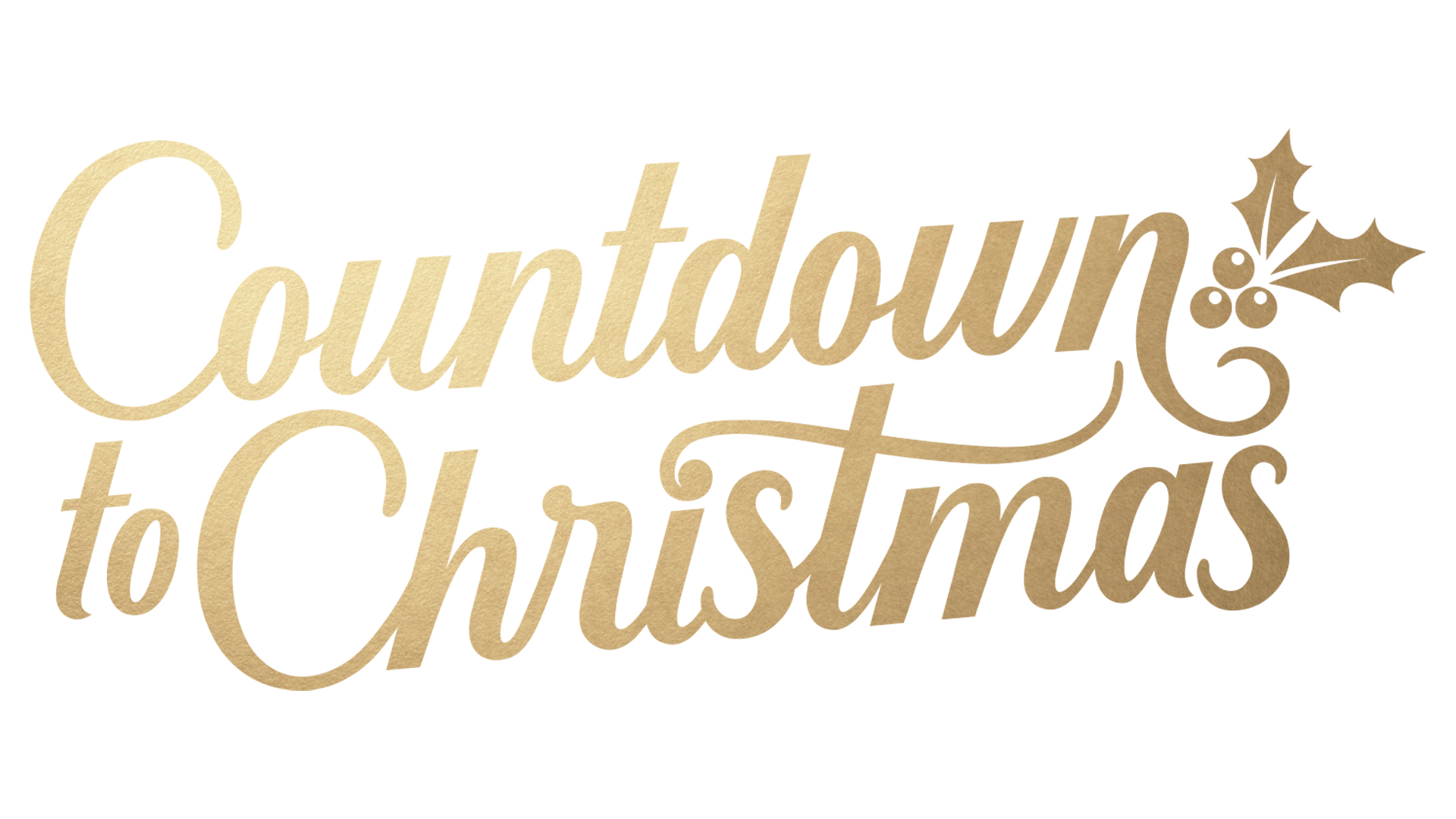Key art for countdown to christmas on Hallmark Channel
