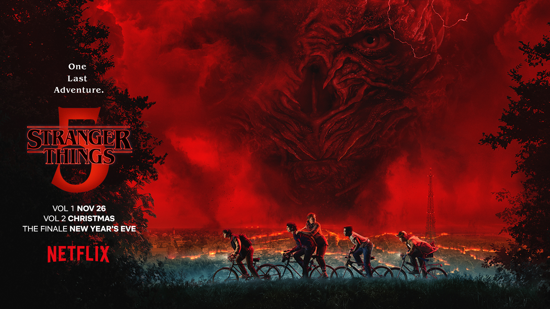 Key art for 'Stranger Things 5' on Netflix