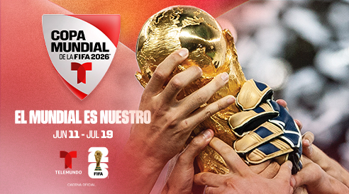 Key art for FIFA World Cup 2026™ on Telemundo.