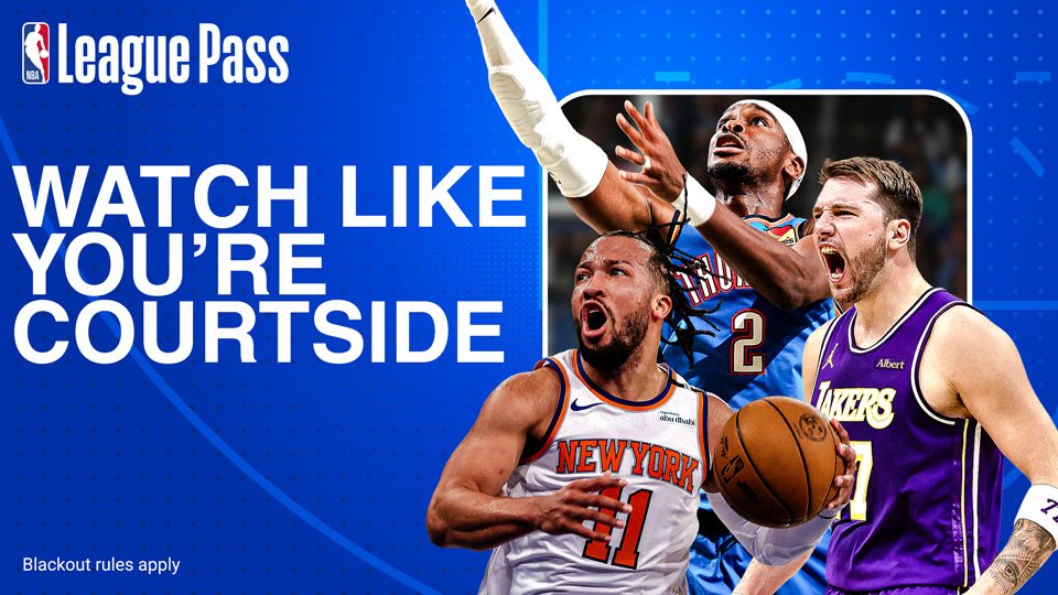 NBA League Pass Free Preview art, courtesy of the NBA