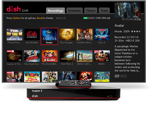 Compare TV - UI DVR