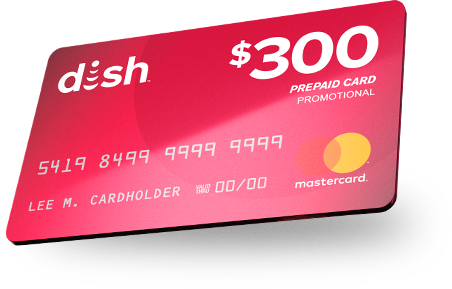 $300 prepaid MasterCard from DISH