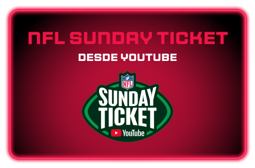 NFL Sunday Ticket desde YouTube