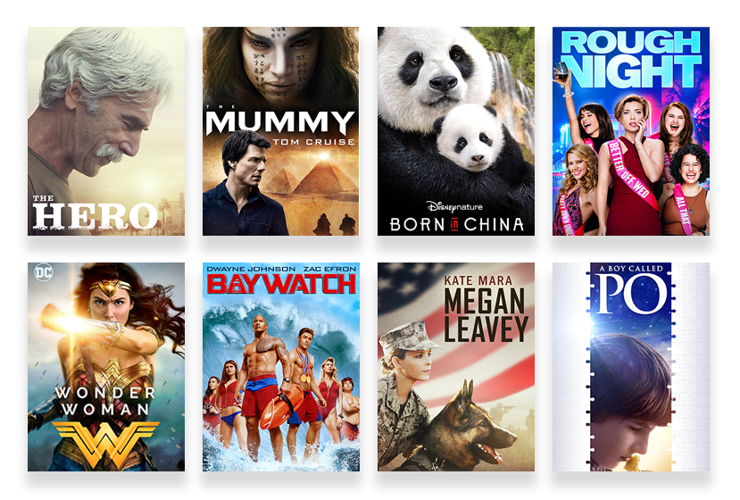 Popular Premium movie titles