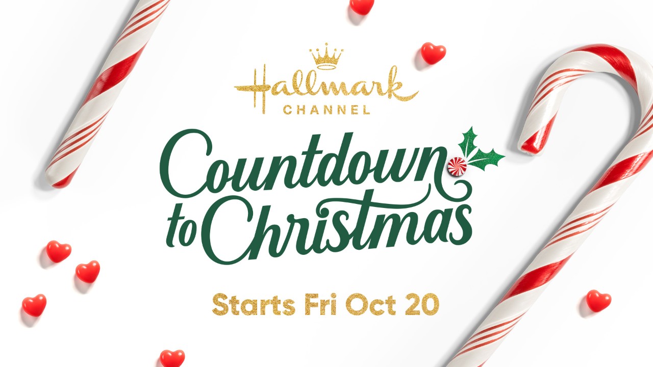 Key art for countdown to christmas on Hallmark Channel