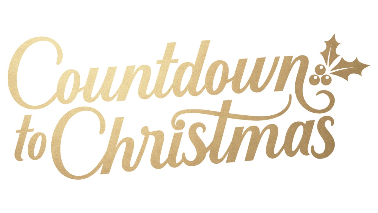 Key art for countdown to christmas on Hallmark Channel
