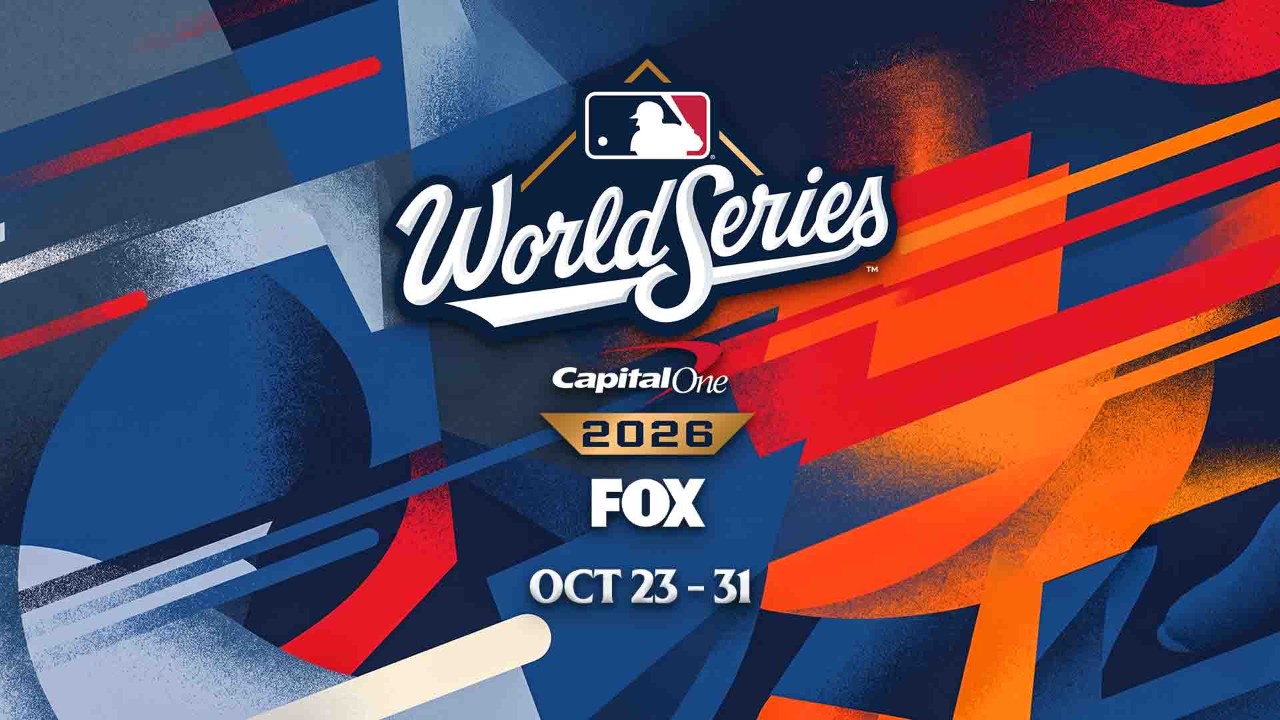Key art for the 2026 World Series: Rays-Brewers 