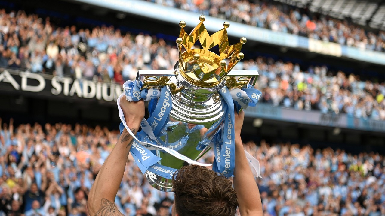 Image of Premier League Football trophy