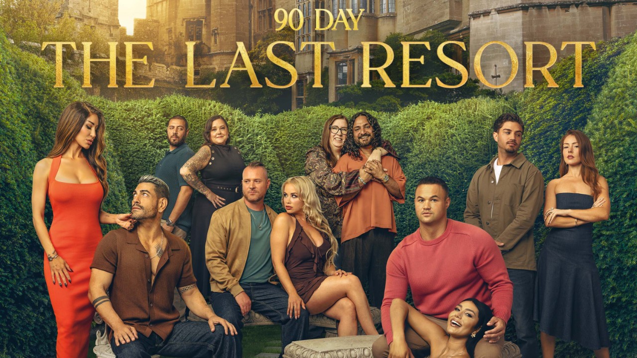 Key art with the cast of season 2 of '90 Day: The Last Resort' on TLC.