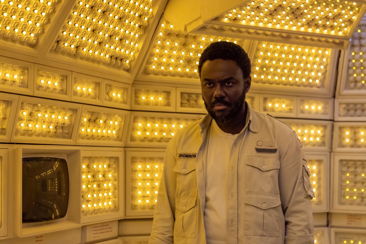 FX's Alien: Earth -- Pictured: Babou Ceesay as Morrow. CR: Patrick Brown/FX