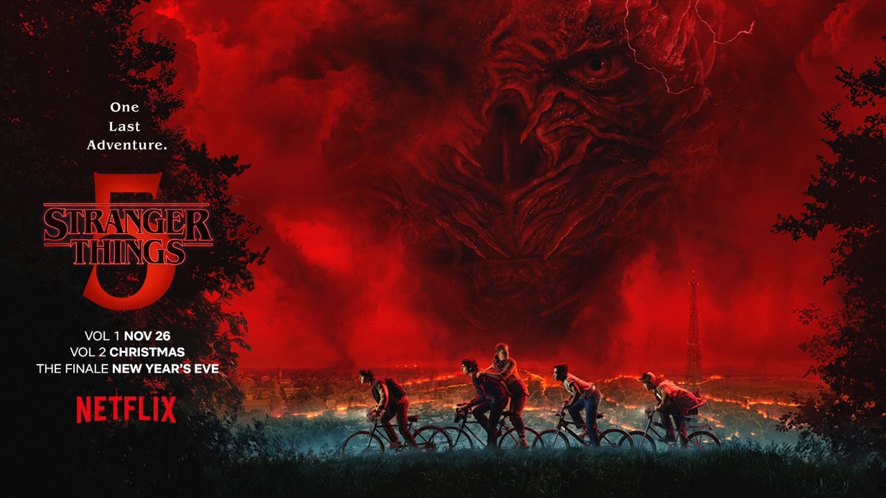 Key Art for Stranger Things Season 5
