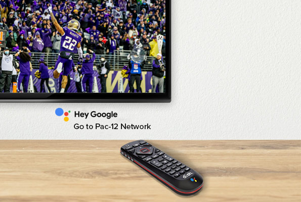 DISH Voice Remote with "Hey Google" voice command