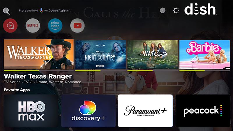 Hopper Plus home screen with apps from the Google Play store