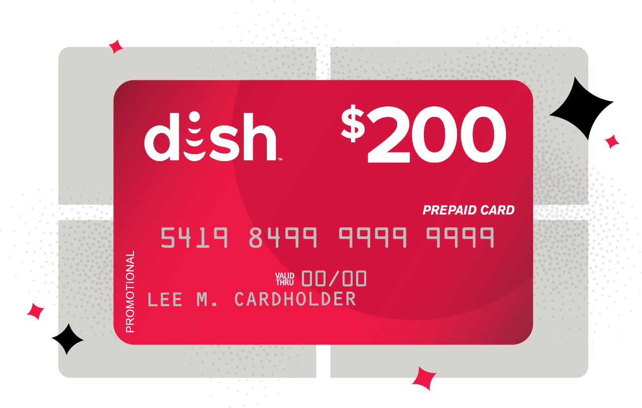 Prepaid card from DISH