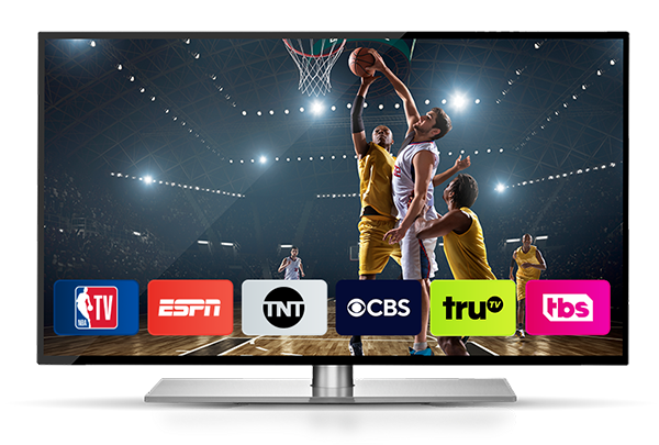 Basketball games on NBA TV, ESPN, TNT, CBS, Tru TV, and TBS