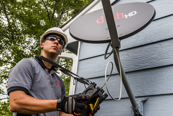 friendly Dish technician and installer