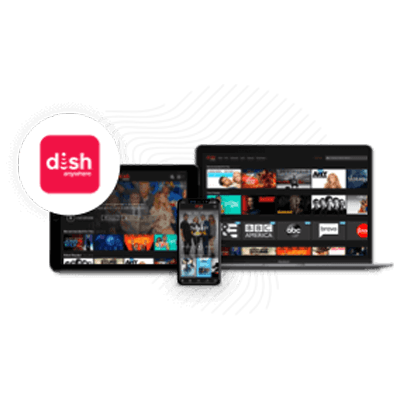 Paramount+ With Showtime, Starz, and DISH Movie Pack logos